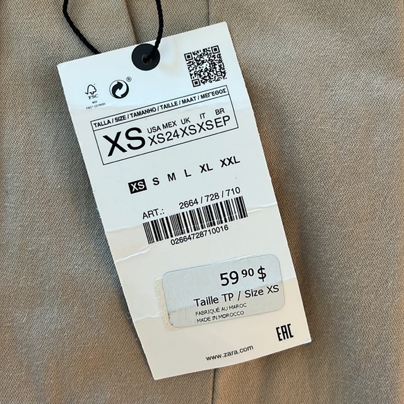 Brand new Zara pants - Picture 2 of 3